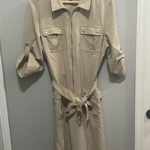 Michael Kors Beige Utility Dress!